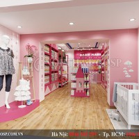 Thiết kế Shop mẹ bé Babie Mart - Hưng Yên